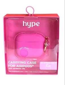 AirPod 3. Generation Hype Tragetasche Pink Soft Touch Clip Sturzsicher - Bild 1 von 8