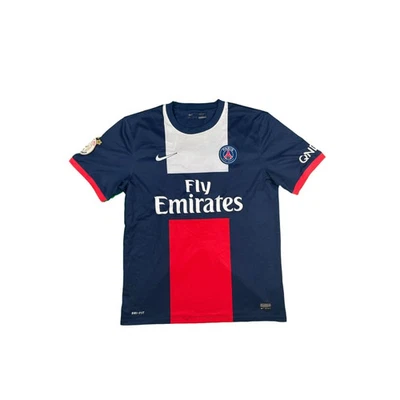 Maillot football vintage domicile Paris Saint Germain #7 J.Menez saison 2013-201 - Photo 1/4