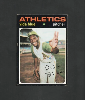 Tarjeta Topps Vida 1971 azul #544 ~~ súper resistente Foto 1 de 2