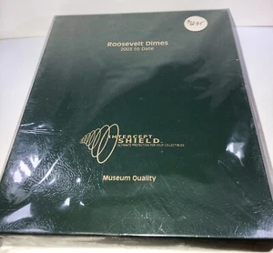 Intercept Shield Quality Coin Album For Roosevelt Dimes Collection 2003 - Date - Picture 1 of 6