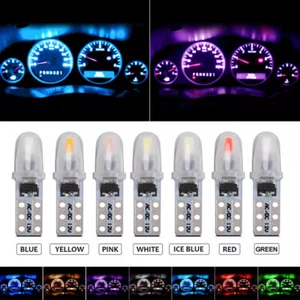 10x LED T5 Car Vehicle Speedometer & Instrument Lighting Light Bulb Lamp 70 12V - Picture 1 of 25