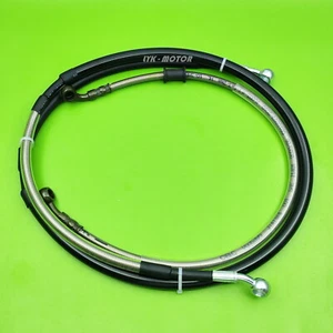 Front & Rear Brake Braided Hose Line For HONDA CRF250R CRF250RX CRF450R CRF450RX - Foto 1 di 3