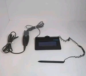 Topaz SigLite 1 x 5 T-S460-B-R Signature w Stylus / Tripp-Lite USA-19HS USB D1U3 - Picture 1 of 6