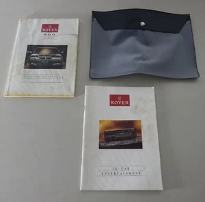 Bordmappe mit Betriebsanleitung / Handbuch Rover 800 Series Stand 1992 - Bild 1 von 1