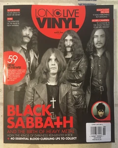LONG LIVE VINYL Magazine BLACK SABBATH Birth Of Heavy Metal IGGY POP Lost Decade - Picture 1 of 1
