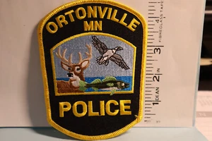 police patch ORTONVILLE POLICE MINNESOTA - Bild 1 von 1