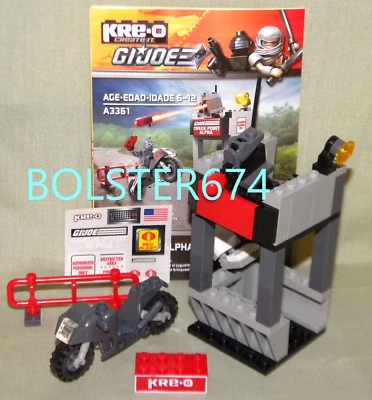 CHECKPOINT ALPPA A3361 Suelto Kre-O GI Joe Sin figuras, Base solo como se muestra Foto 1 de 4