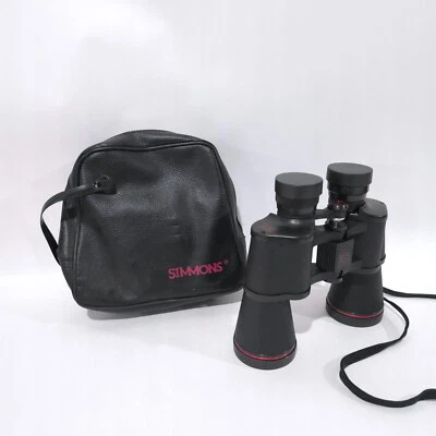 SIMMONS 1107 10x50 WA Red Line Binoculars 367ft @1000yds Coated Optics - Image 1 of 4