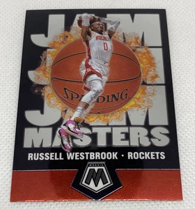 2019-20 MOSAIC JAM MASTER  RUSSELL WESTBROOK #5 Rockets - Picture 1 of 2