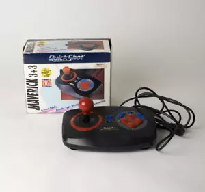 Maverick 3+3 Quick Shot 16 BIT 8ft Cable Controller For Sega Genesis & Megadrive - Picture 1 of 7