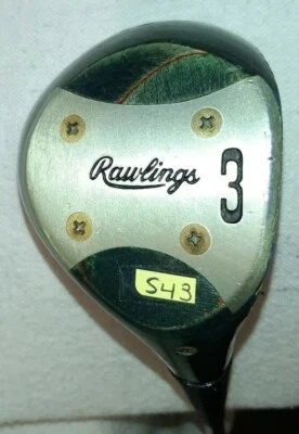 /Rawlings Lady Omega #3 madera de calle - mano derecha - para mujer - varilla de acero - #S43 Foto 1 de 4