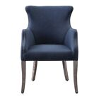 Uttermost Yareena Blue Wing Chair - 23499