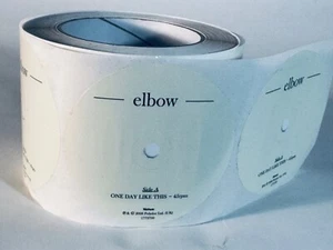 Elbow 'One Day Like This' Record Label Stickers - Picture 1 of 4