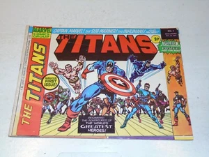 THE TITANS Comic - No 1 - Date 25/10/1975 - MARVEL COMICS - Imagen 1 de 5