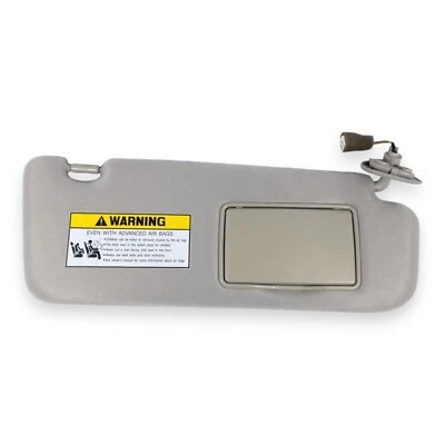 Hyundai Sonata 2006-2010 pasajero lado derecho parasol gris Foto 1 de 4