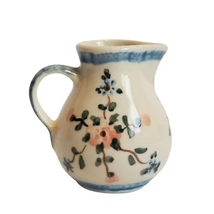 Ceramika Artystczna Boleslawiec Cream Pitcher Creamer 3" Made in Poland - Picture 1 of 8