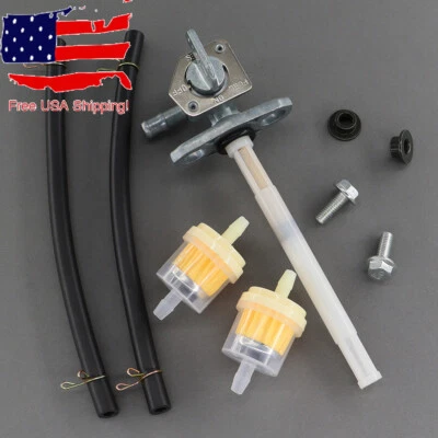Fuel Valve Petcock Line For Honda XR200r XR250 XR350r XR400 XR500r XR600r XR650r - Image 1 of 4
