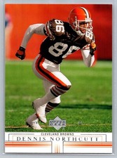 2001 UPPER DECK CARD # 44 Dennis Northcutt - Cleveland Browns