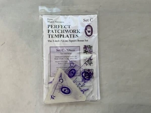 Marti Michell Perfect Patchworks Vorlagen Set C, 7 Stück #8253 - Bild 1 von 2