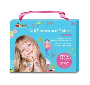Avenir - Nail Stickers and Tattoos - Mermaids - Picture 1 of 3