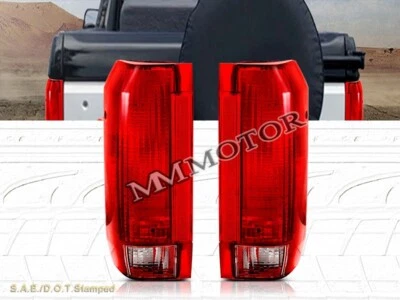 Ford F150 F250 Bronco 1989-1996 luces traseras 1990 1992 1993 1994 1995 Foto 1 de 3