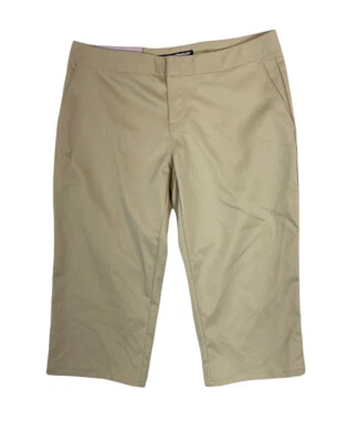 Under Armour Women’s Performance Size 8 Beige Capri Pants 31x19 NWT - Image 1 of 4