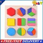 Wood Geometric Shapes Sort Math Montessori Puzzle Kids Educational Toys (3)