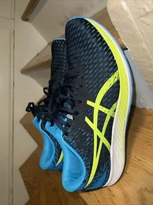 Men Size 12.5- ASICS Hyper Speed Blue Hazard Green. Excellent Condition!!! - Picture 1 of 13