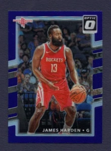 2017/18 Optic JAMES HARDEN Purple Holo Prizm Refractor Card Mint SP Retail Only - Picture 1 of 1