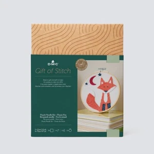 DMC Punch Needle Kit Flossie Fox - Gift of Stitch - Imagen 1 de 4