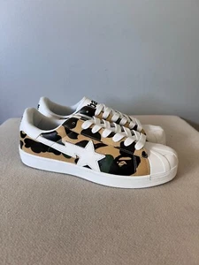 Zapatillas Bape Skull Sta - Talla 10 - Amarillo Camuflaje - NUEVAS - A Bathing Ape - Imagen 1 de 8