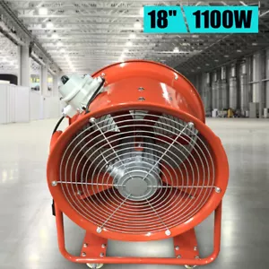 Ventilador de 45 cm ventilador ventilador de construcción ventilador de construcción EX ventilador axial ventilador de construcción 7800 m³/h - Imagen 1 de 10
