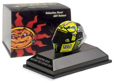 Casco Minichamps Valentino Rossi - Prueba MotoGP Sepang 2013 escala 1/8 Foto 1 de 2