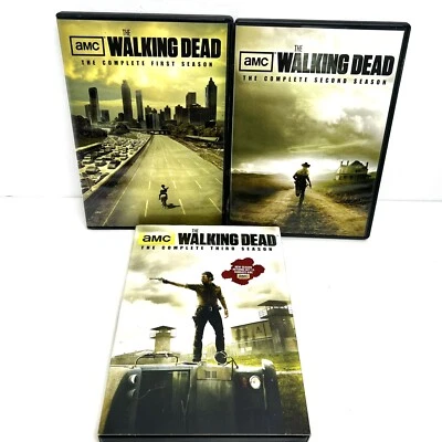 The Walking Dead: First Second Third Season 1 2 3 DVD Box Set Horror - Image 1 of 2