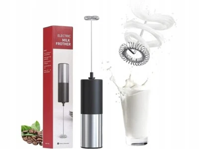 Electric Milk Frother Barista Coffee Cappuccino Shake Beater Mini Mixer - Image 1 of 4