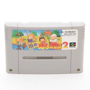 Kawa No Nushi Tsuri 2 SFC SNES Tested&Working Nintendo Super Famicom Japan - Picture 1 of 6