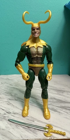 Marvel Legends Comic Loki 6" Action Figure Loose Hasbro 2019 Cover