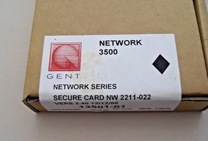 £120 Gent 13501-01 Network Card 3500 Secure Card NW2211-022 Version 3.40 - Picture 1 of 7