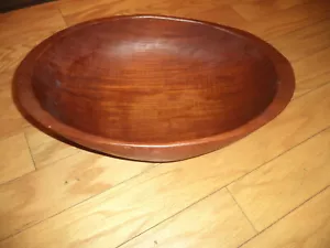 VTG MID CENTURY MODERN "PHIL CRAFT," GENUINE TEAK WOOD BOWL/CENTERPIECE - Picture 1 of 7