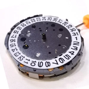6 Hands Quartz Movement Date at 3 With Battery For Japan Miyota JS16 Watch Part; - Picture 1 of 5