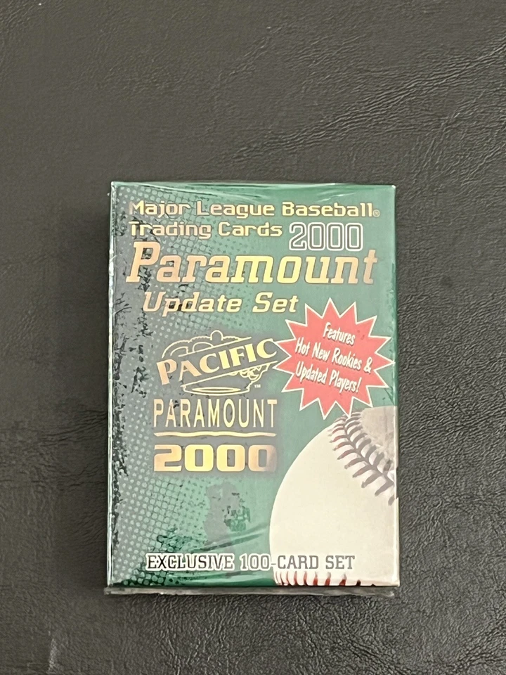 2000 PACIFIC BASEBALL PARAMOUNT UPDATE FACTORY SEALED (1) SET HOF Rookies RC MB - Image 1 of 4