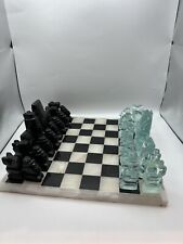 Jogo Tabuleiro de Xadrez em Vidro - Glass Chess 39cm - Toyshow