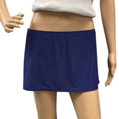 ANTONIO MELANI Women's Swim Skirt Skort Skirted Bikini Bottom Purple Sz M - Image 1 of 4