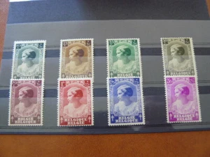 BELGIQUE COB N° 458 A 465 NEUFS * AVEC CHARNIERE - Picture 1 of 1