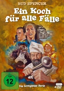 BUD SPENCER ? EIN KOCH FUER ALLE FAELLE - DIE KOMP - SPENCER,BUD 4 DVD NEU - Bild 1 von 1