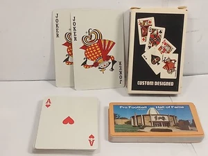 Tarjetas de recuerdo del Salón de la Fama de fútbol americano profesional completas de la NFL Cantón Ohio - Imagen 1 de 8