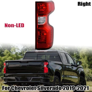 Right Tail Light For 2019 20-22 Chevrolet Chevy Silverado 1500 Rear Lamp Halogen - Imagen 1 de 12