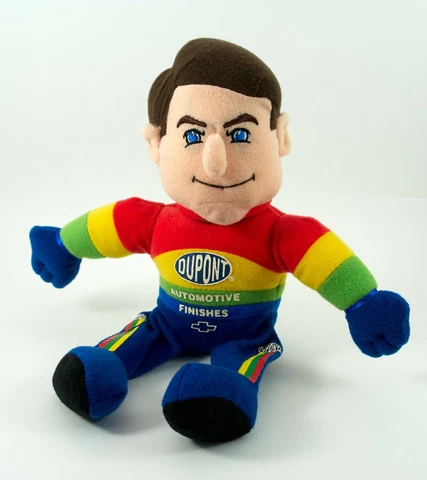 Dupont NASCAR Plush Jeff Gordon Racing Driver 9.5" Vintage 1999 Cover