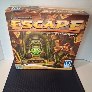 ESCAPE Curse of The Temple Cooperative Adventure Strategy Board Game ▪︎ Complete - Picture 1 of 5