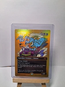 The Speed Demon Mythic rare 538 Catdirty Gold Foil Wizards Magic The Gathering - Picture 1 of 2